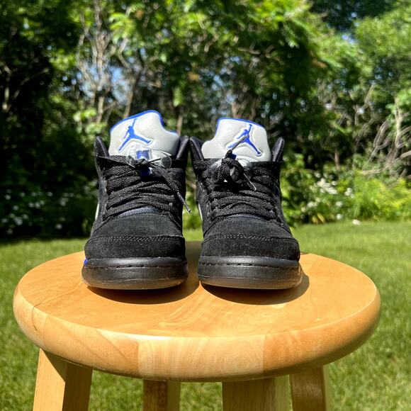 Nike Air Jordan 5 Retro GS Racer Blue Youth Shoes - Size 4 - Ships Now main image 4